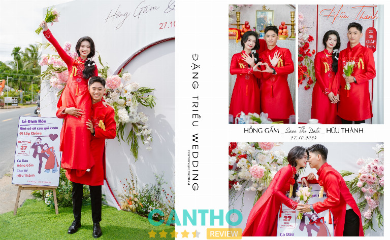 Studio chụp ảnh cưới giá rẻ Vị Thanh Đặng Triều Wedding