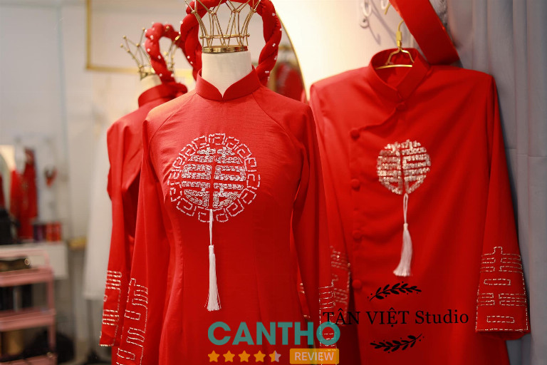 tiệm cho thuê áo dài ở Ngã Bảy