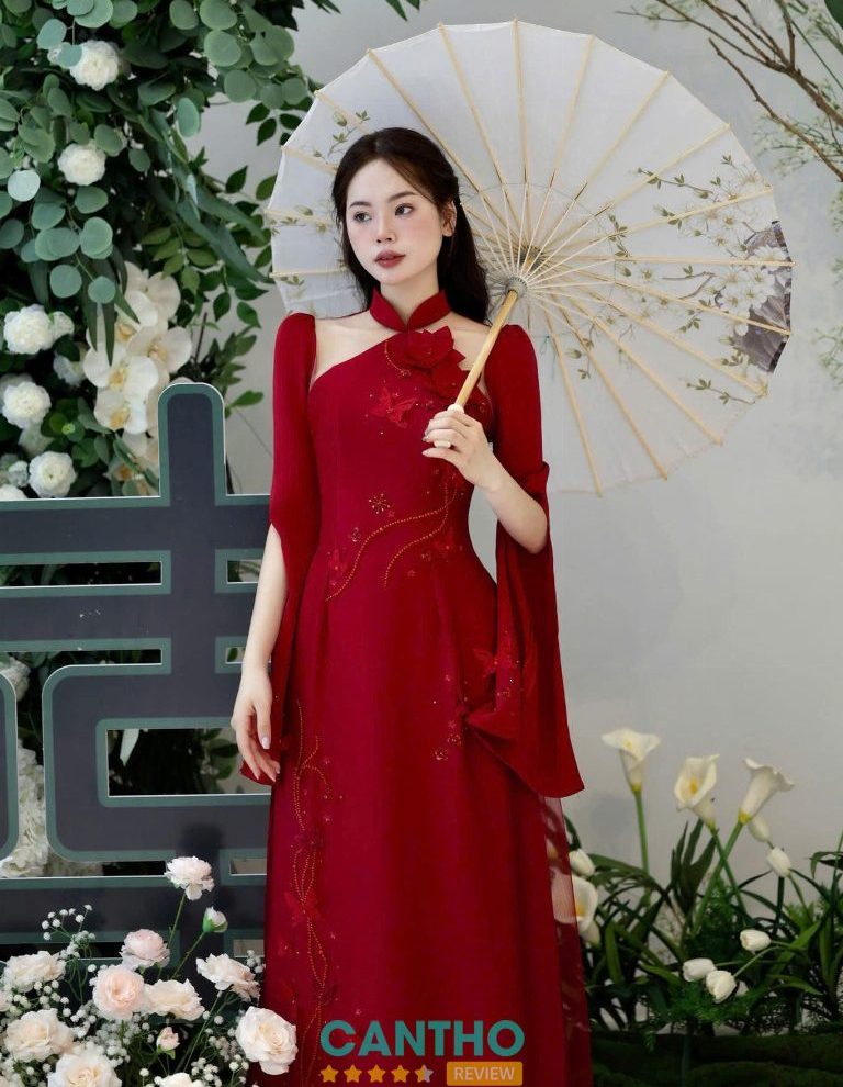 Tiệm cho thuê áo dài đẹp Ngã Bảy - Thương Hoài Makeup & Bridal