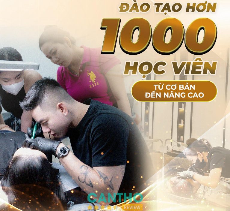 Huynh Hien Academy đào tạo nghề phun xăm tại Sóc Trăng