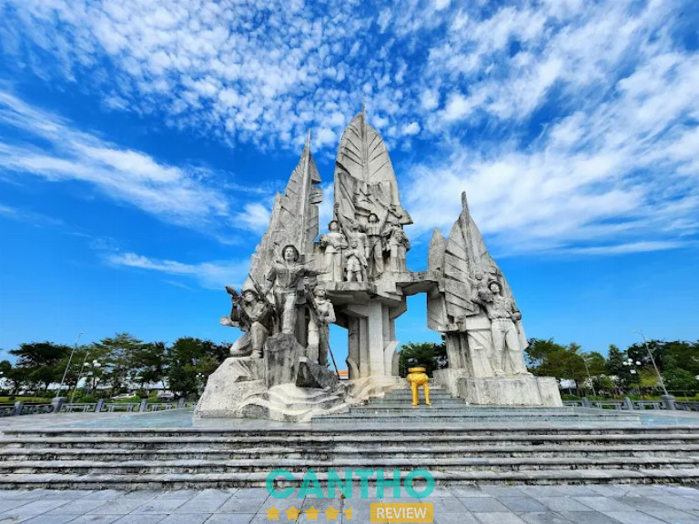 Công viên Chiến Thắng - danh lam thắng cảnh ở hậu giang