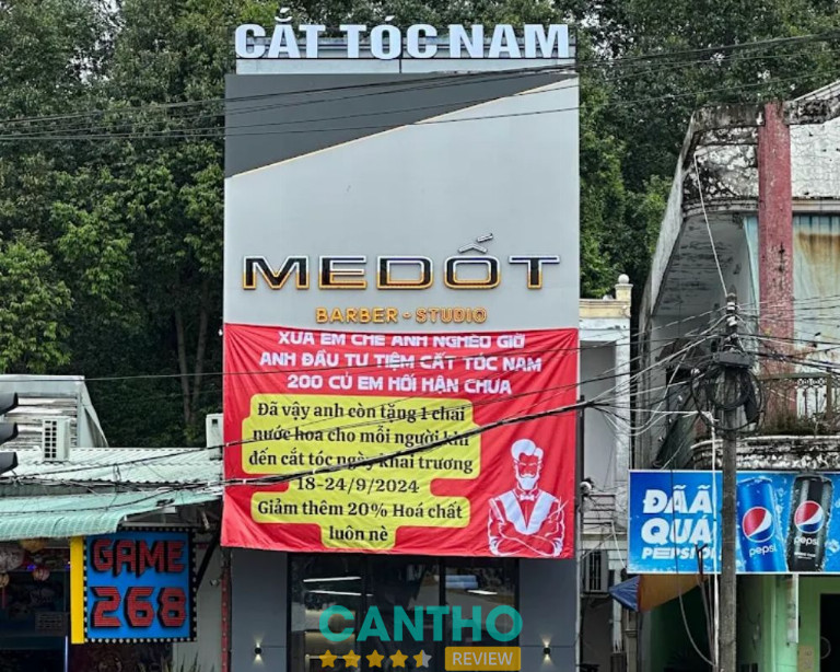 Bài đánh giá về MeDốt Barbershop - Cần Thơ