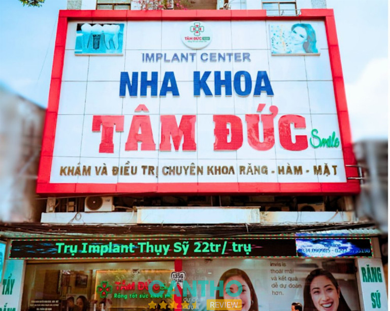 Bài đánh giá về Nha khoa Tâm Đức Smile - Cần Thơ