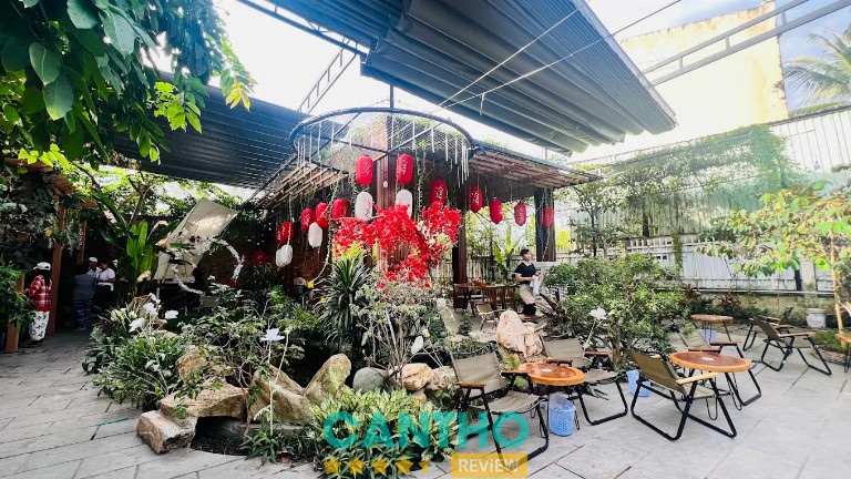 Quán Cafe đẹp nhất tại Vị Thanh Xanh Garden