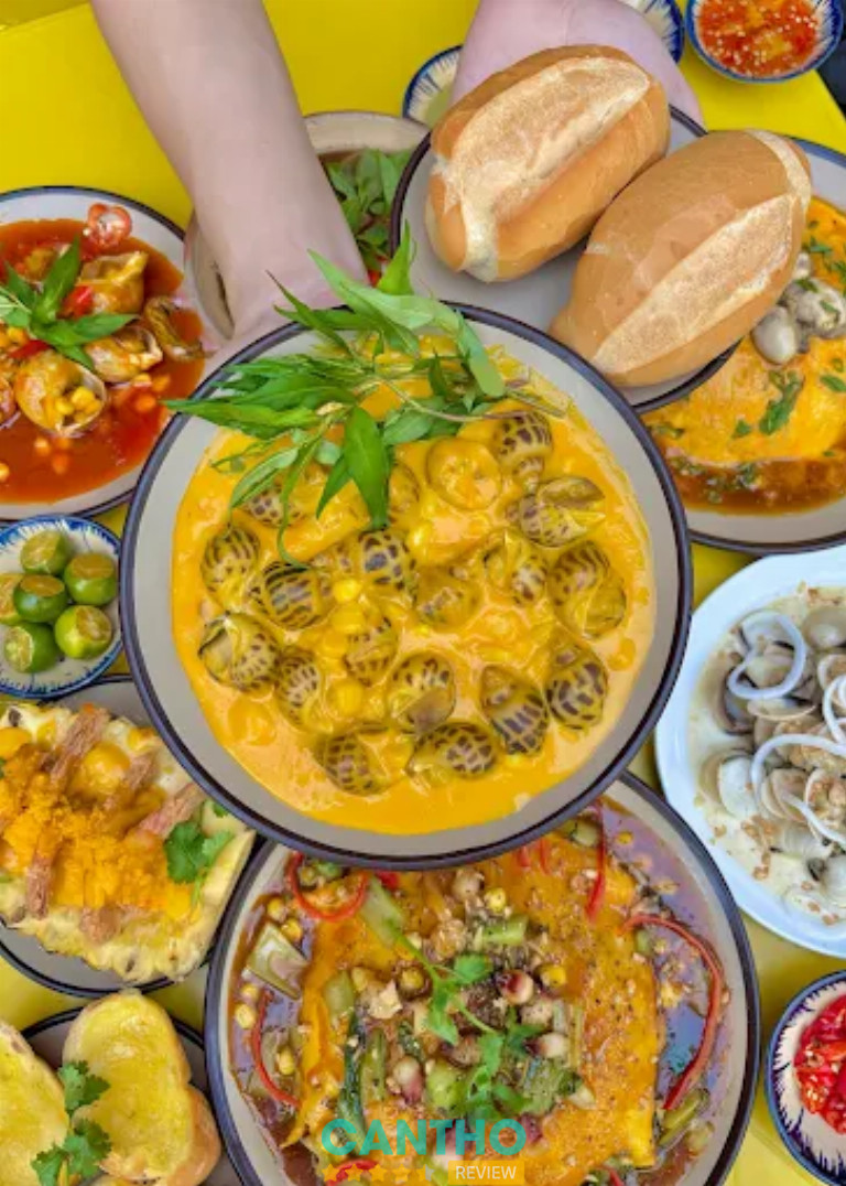 quán ốc ngon Cần Thơ