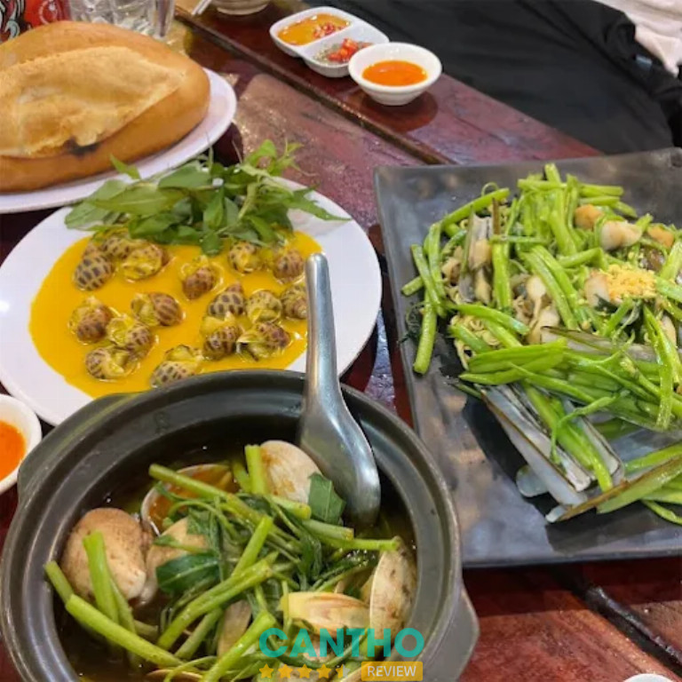 Ốc Hoa là quán ốc ngon rẻ ở Cần Thơ