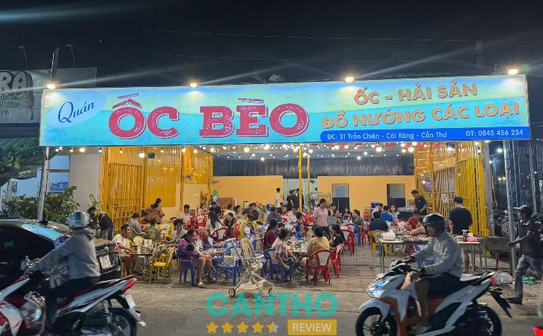 Ốc Bèo quán ốc ngon ở Cần Thơ