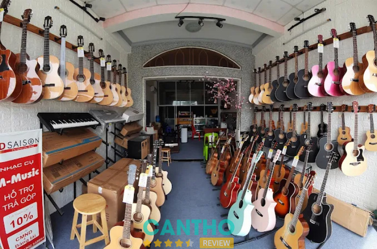 Shop nhạc cụ Cần Thơ giá rẻ M Music