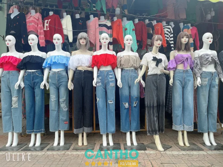 Shop quần áo thời trang nữ ở Ngã Bảy