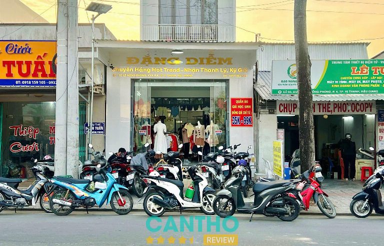 Shop quần áo nữ ở Vị Thanh