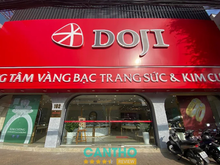 Tiệm vàng DOJI tại Cần Thơ