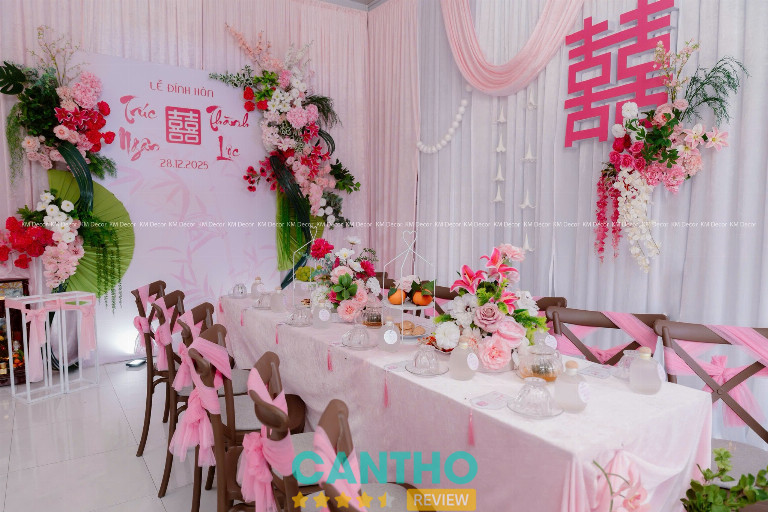 KM decor trang trí gia tiên ngày cưới ở Sóc Trăng
