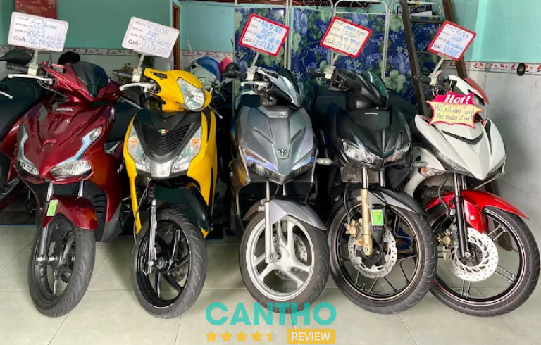 Cửa hàng bán xe máy cũ giá rẻ ở Cần Thơ