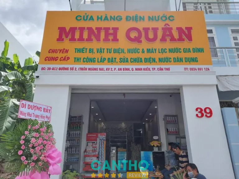Cửa hàng Điện Nước Minh Quân Cần Thơ