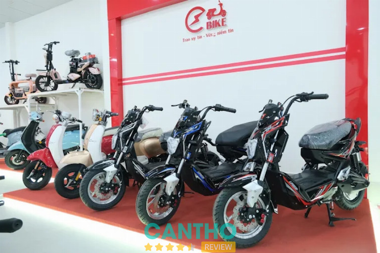 Cửa hàng xe điện ở Cần Thơ