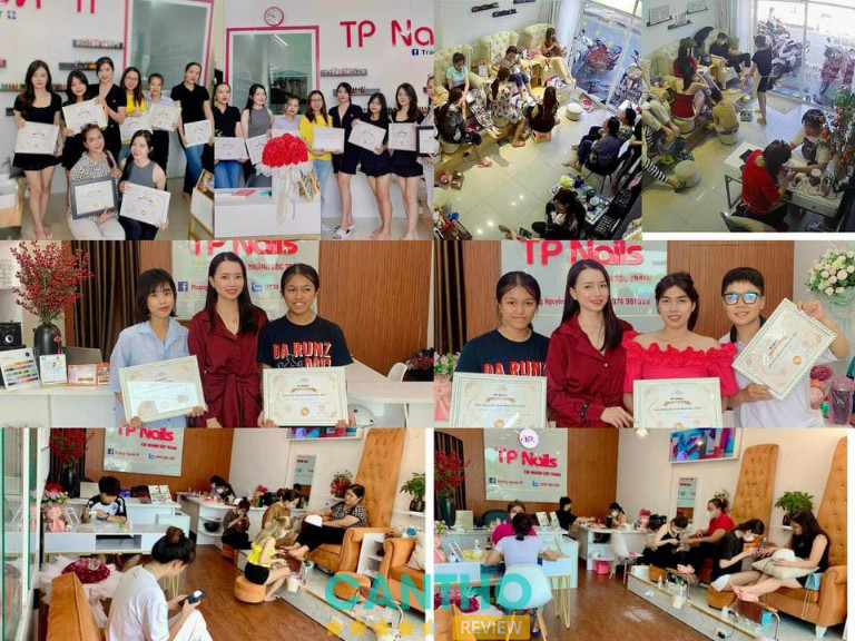 TP Nails dạy nghề làm nail ở Sóc Trăng