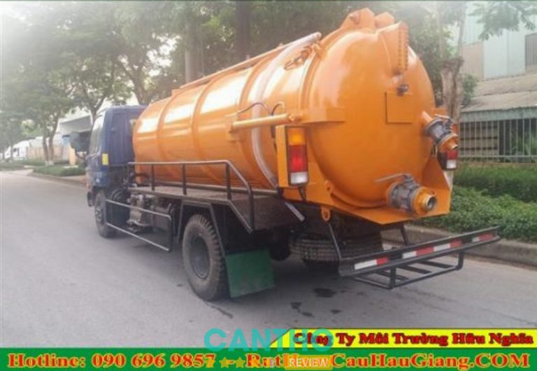 hút hầm cầu ở Ngã Bảy