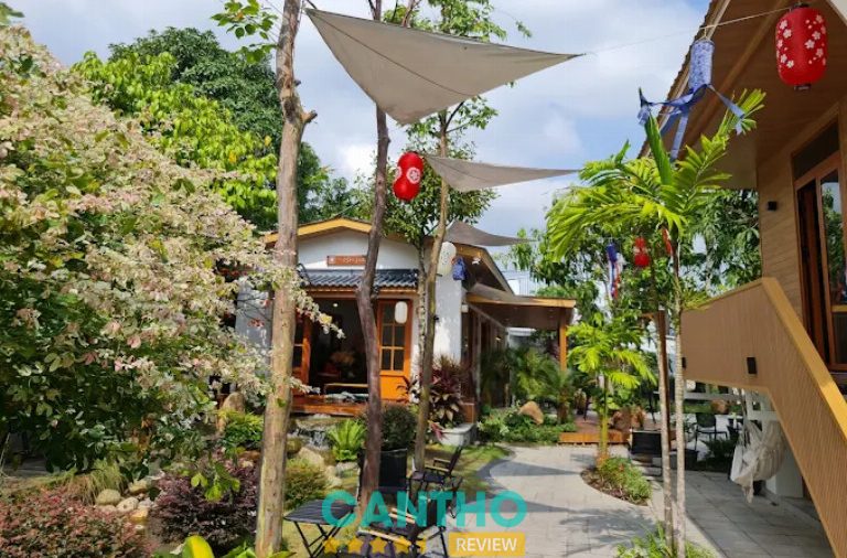 Quán cà phê phong cách Nhật Bản ở Cần Thơ Sen Oasis 