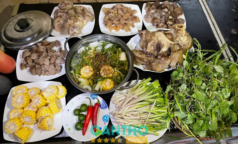 Quán lẩu bò ở Cần Thơ 