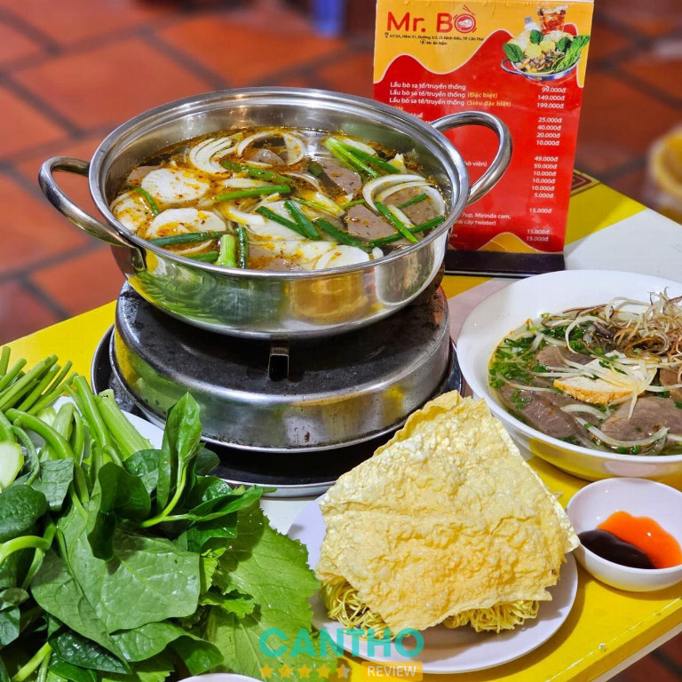 Quán Lẩu Mr. Bò Cần Thơ