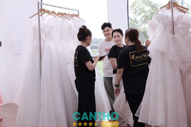 Tiệm cho thuê váy cưới ở Sóc Trăng Studio & Make Up Trương Thịnh