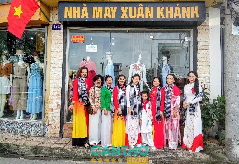 Tiệm may áo dài ở Cần Thơ Xuân Khánh