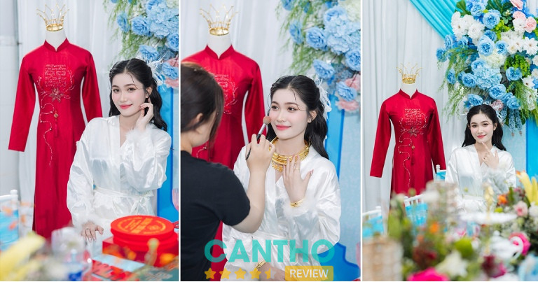 Tiệm trang điểm cô dâu đẹp ở Vị Thanh HaHa Wedding Studio
