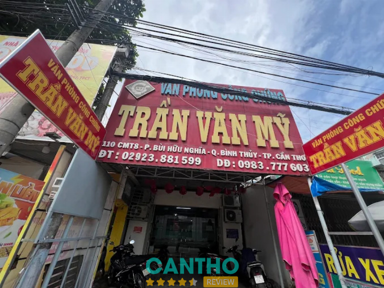 Văn Phòng Công Chứng Trần Văn Mỹ Ở Cần Thơ