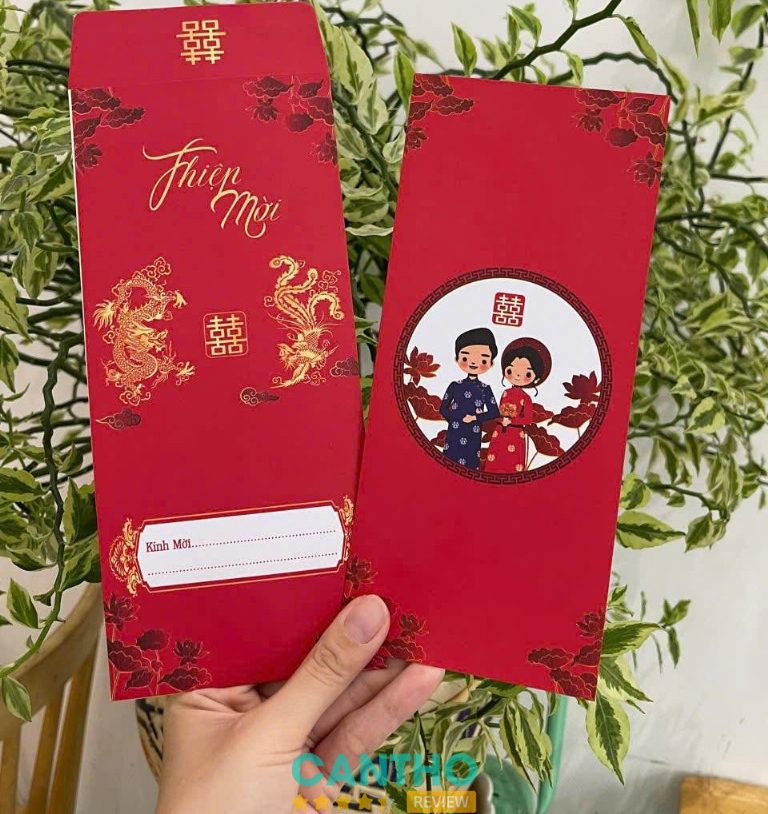 In Thiệp cưới Hạnh Phúc ở Sóc Trăng