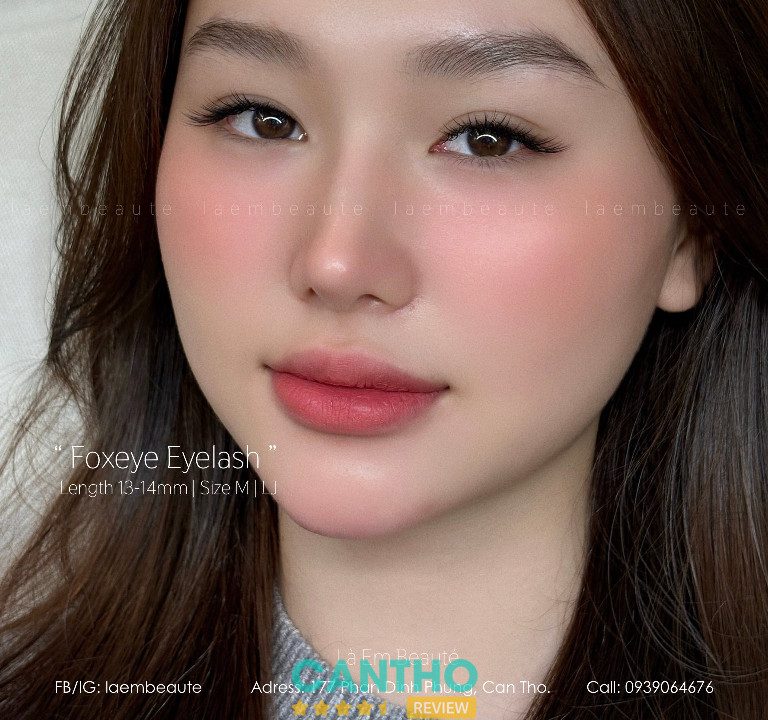 Địa chỉ uốn mi ở Cần Thơ LÀ EM Beauté