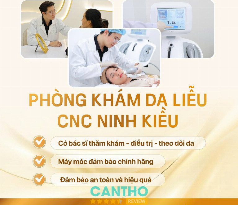 Phòng khám da liễu uy tín ở Cần Thơ