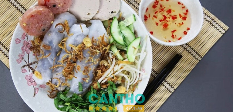 Quán bánh cuốn nóng ở Cần Thơ