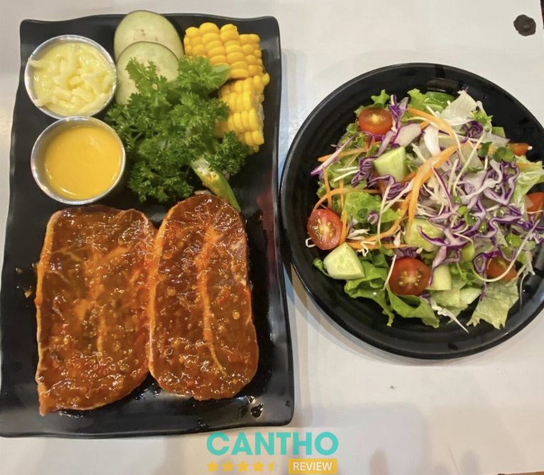 Quán bò nướng sốt trứng muối ở Cần Thơ 