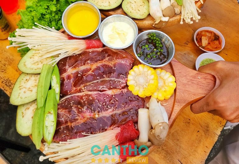 Quán bò nướng sốt trứng muối ở Cần Thơ giá rẻ