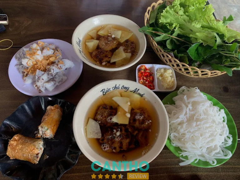 Quán bún chả Hà Nội ở Cần Thơ ngon nhất