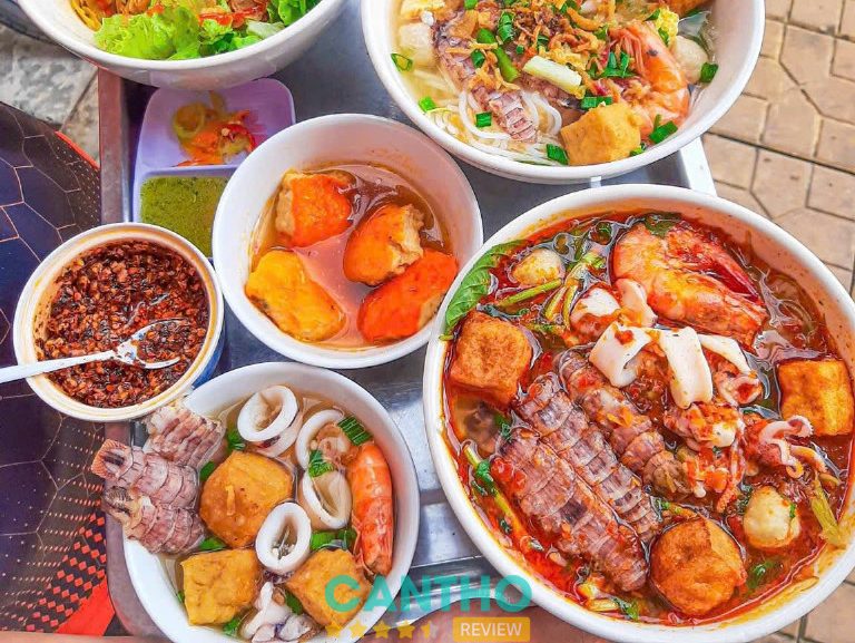 Quán bún Thái ở Cần Thơ