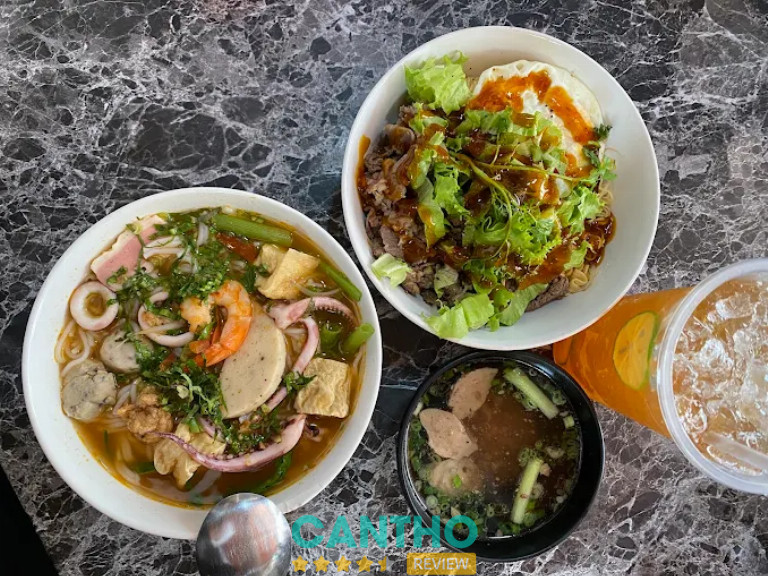 Quán bún Thái tại Cần Thơ