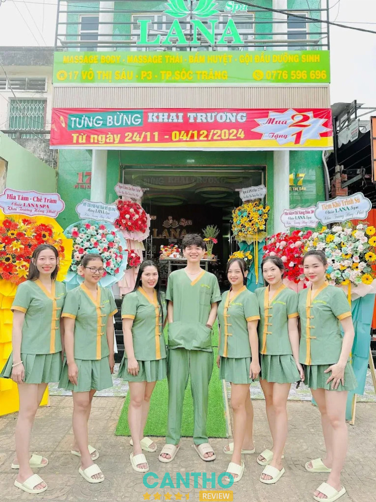Bài đánh giá về Spa Lana Massage Đông Y Sóc Trăng