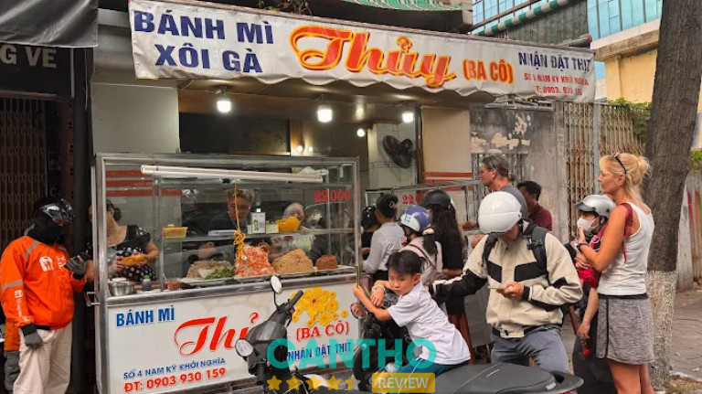 Tiệm bánh mì ngon ở Cần Thơ - Ba Cô