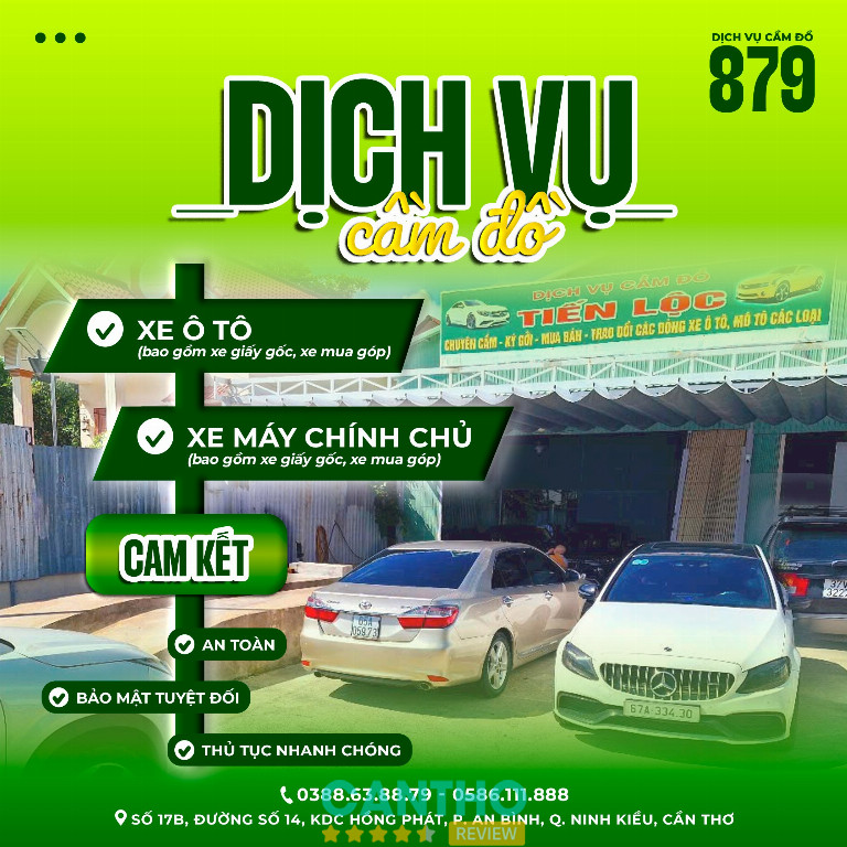  Tiệm cầm đồ 879 ở Cần Thơ