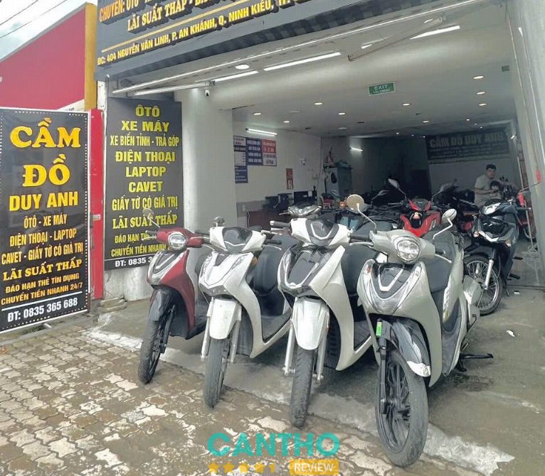  Tiệm cầm đồ Duy Anh ở Cần Thơ