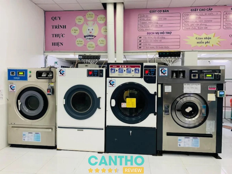 cửa hàng giặt ủi ở Cần Thơ - Bunny Laundry 