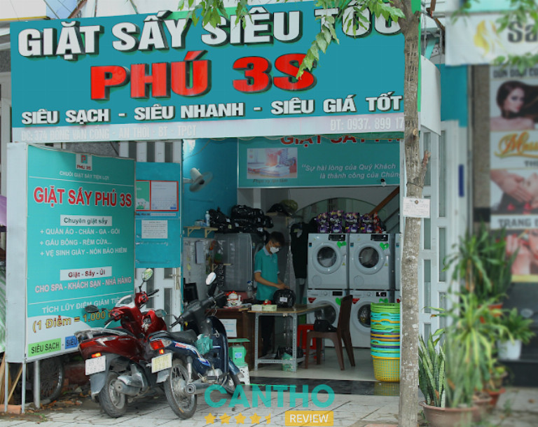 Tiệm giặt ủi công nghiệp ở Cần Thơ Phú 3S