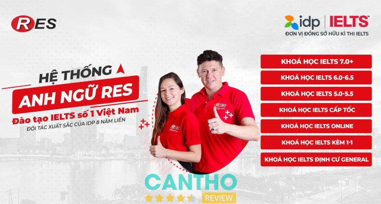 Trung tâm luyện thi IELTS ở Cần Thơ giá rẻ 