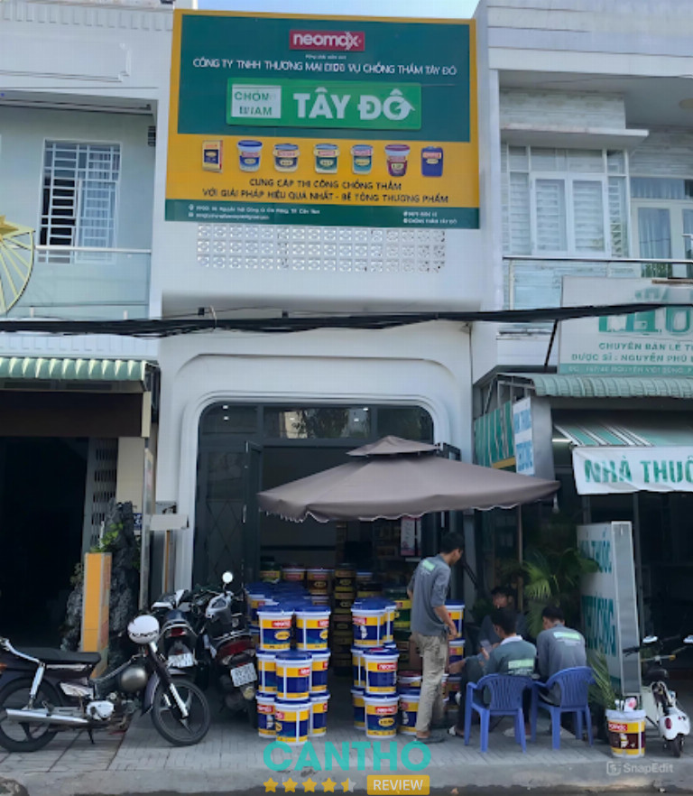 Công ty TNHH TMDV chống thấm Tây Đô Cần Thơ