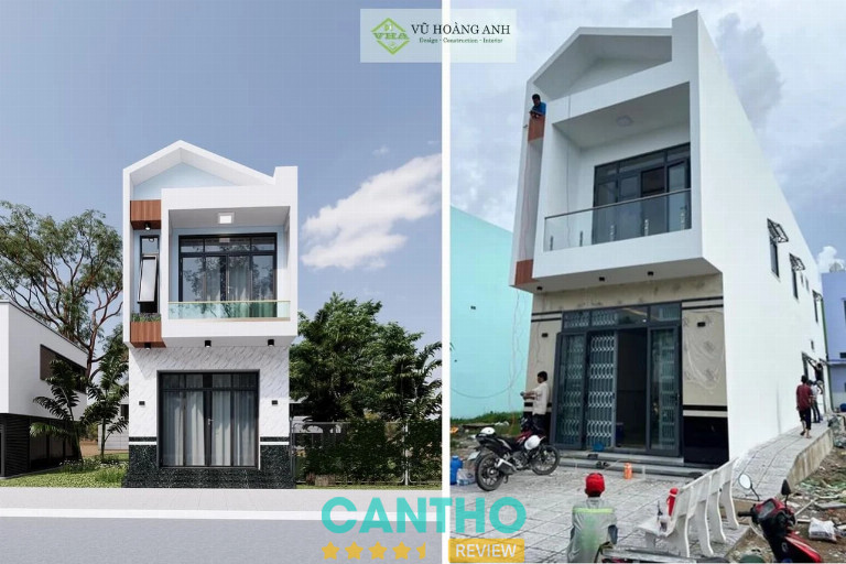 Công ty CPĐT XDTM Vũ Hoàng Anh thiết kế nhà đẹp Cần Thơ