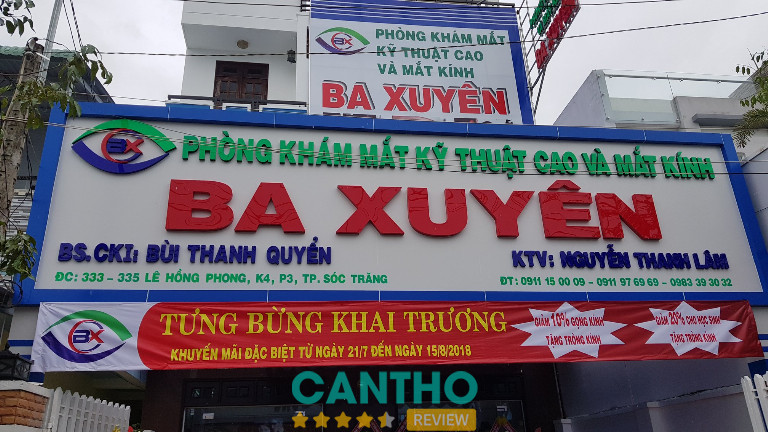 Phòng Khám Mắt ở Sóc Trăng