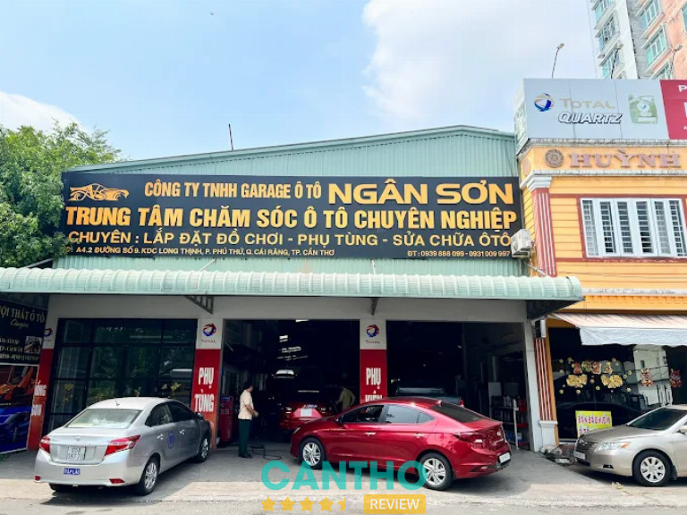 Garage Ngân Sơn Địa chỉ bọc ghế da ô tô Cần Thơ uy tín