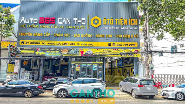 bọc ghế da ô tô tại Auto365 Cần Thơ 