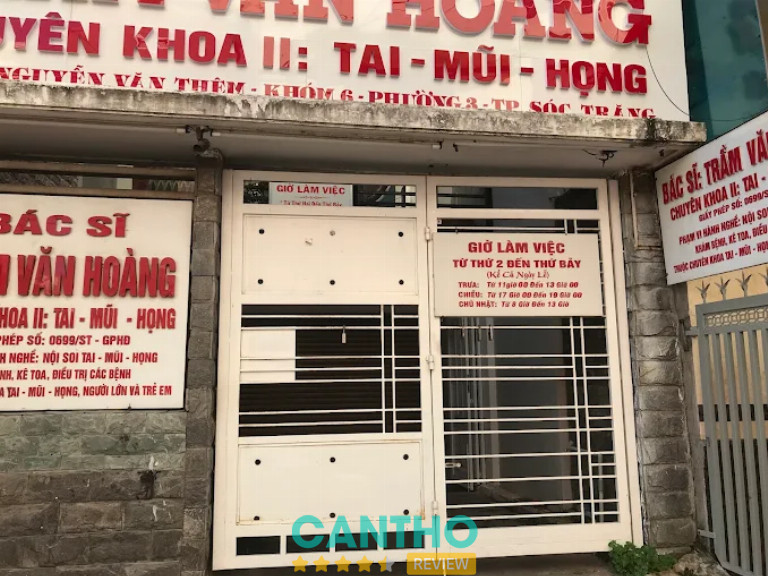 Phòng Khám Tai Mũi Họng Bác Sĩ Trầm Văn Hoàng Sóc Trăng